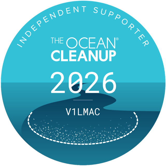 The Ocean Cleanup Independent Supporter seal, 2026